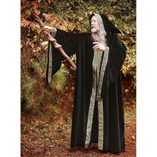Load image into Gallery viewer, Middle Ages Wizard Cosplay Costumes for Adult Men Halloween Carnival Monk Vintage Medieval Stage Performance Long Robes