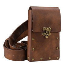 Load image into Gallery viewer, Medieval Renaissance Adult Male Knight Leather Vintage Pocket Belt Clothing Bag