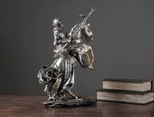 Load image into Gallery viewer, European Armored Medieval Knight Statue