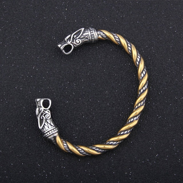 Stainless steel Dragon Bracelet, Viking Jewelry, Men's Bracelet