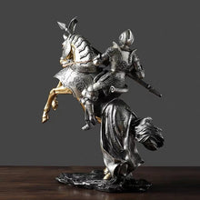 Load image into Gallery viewer, European Armored Medieval Knight Statue