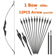 Load image into Gallery viewer, Take-Down Bow Left Right Hand Universal Recurve Bow For Children Adults Archery Outdoor Sports Shooting Beginner Hunting Game