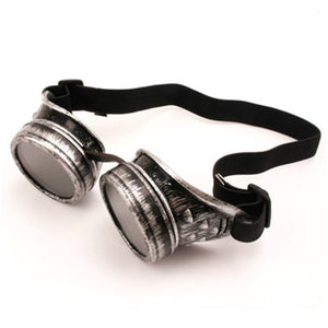 Vintage Style Steampunk Goggles Cosplay Brand Designer Five Colors Lens