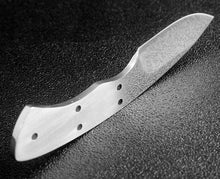 Load image into Gallery viewer, KKWOLF DIY pocket Knife Blanks 440c Sharp Fixed blade Hunting Knife camping knifeblade billet outdoor EDC Self-defense survival