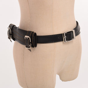 Men Vintage Medieval Knight Copslay PU Waist Belt