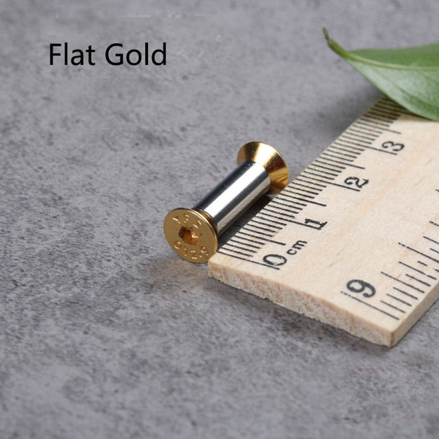 2 Pieces M4 Knives screw Rivet For DIY tools material Knife – Kingdomofarms